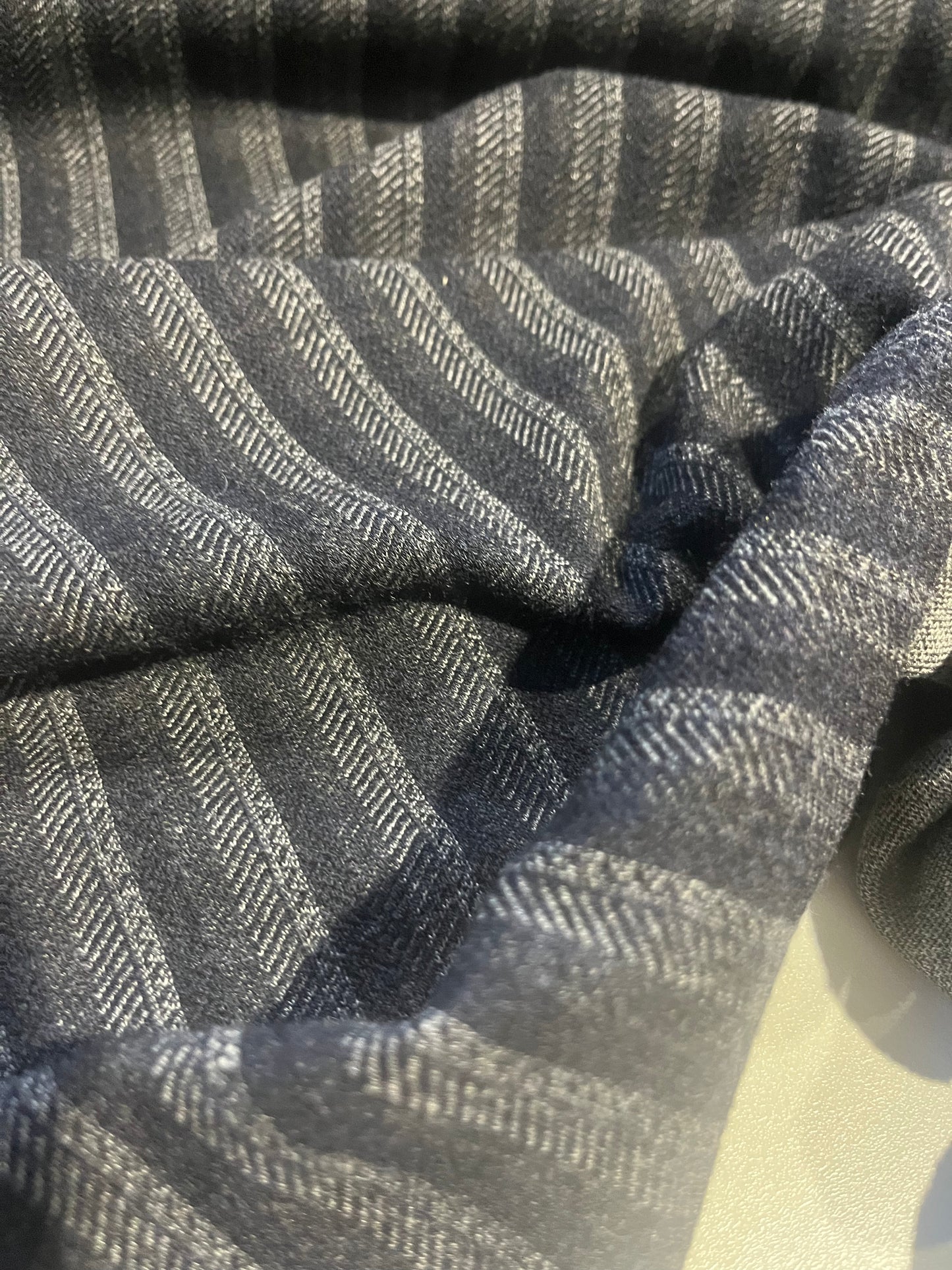 JANE 002 jersey jacquard grey stripes