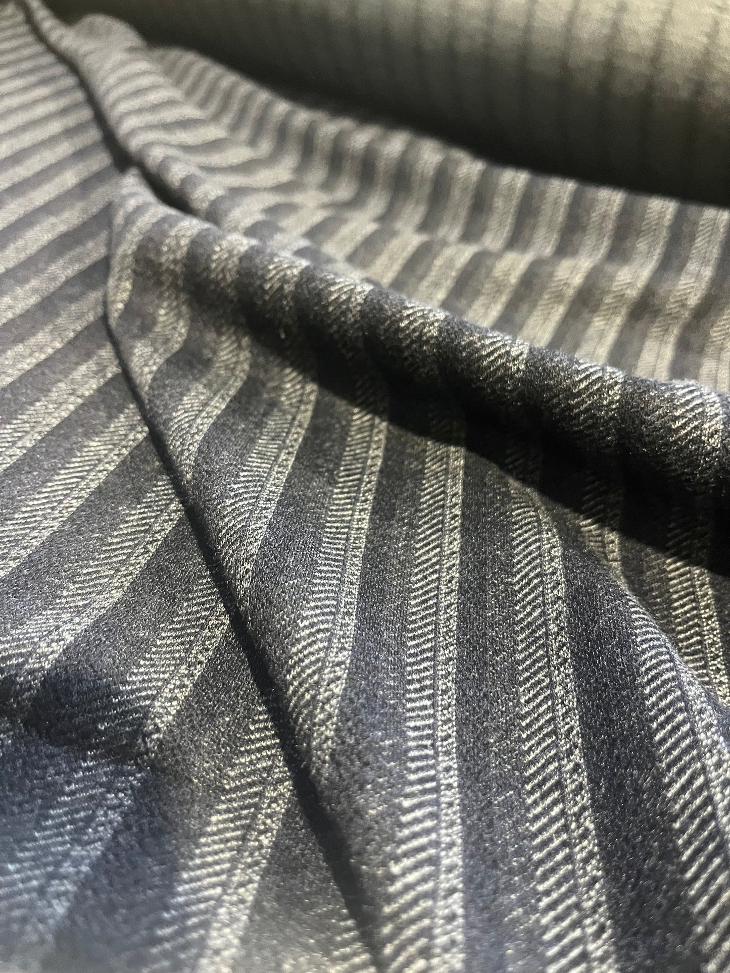 JANE 002 jersey jacquard grey stripes
