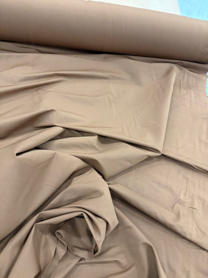 ZINO 020 cognac coloured  bengaline fabric