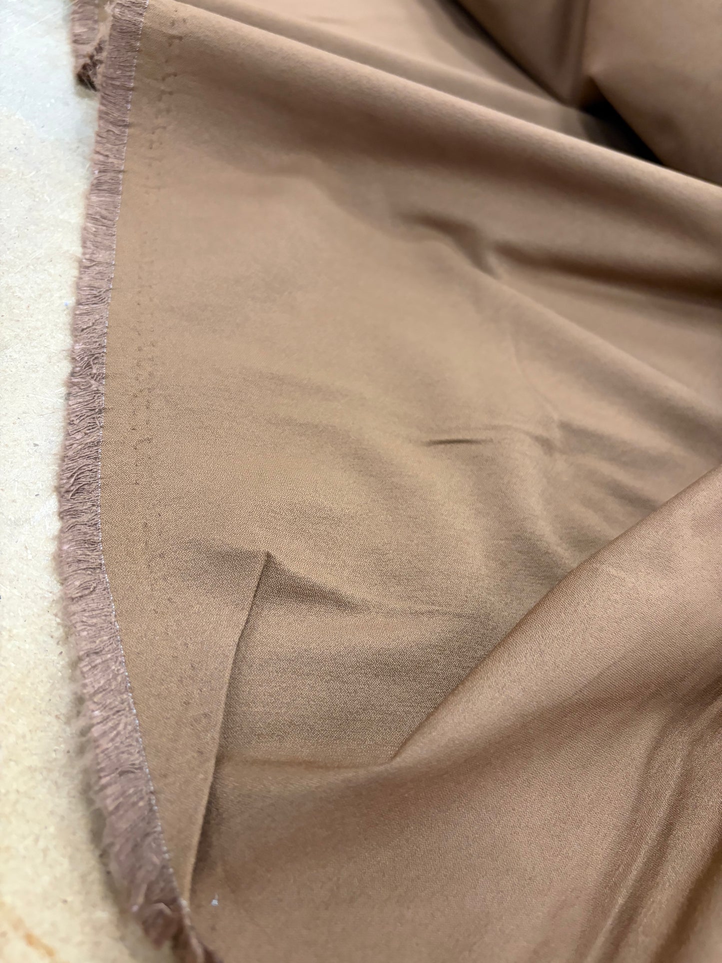 ZINO 020 cognac coloured  bengaline fabric
