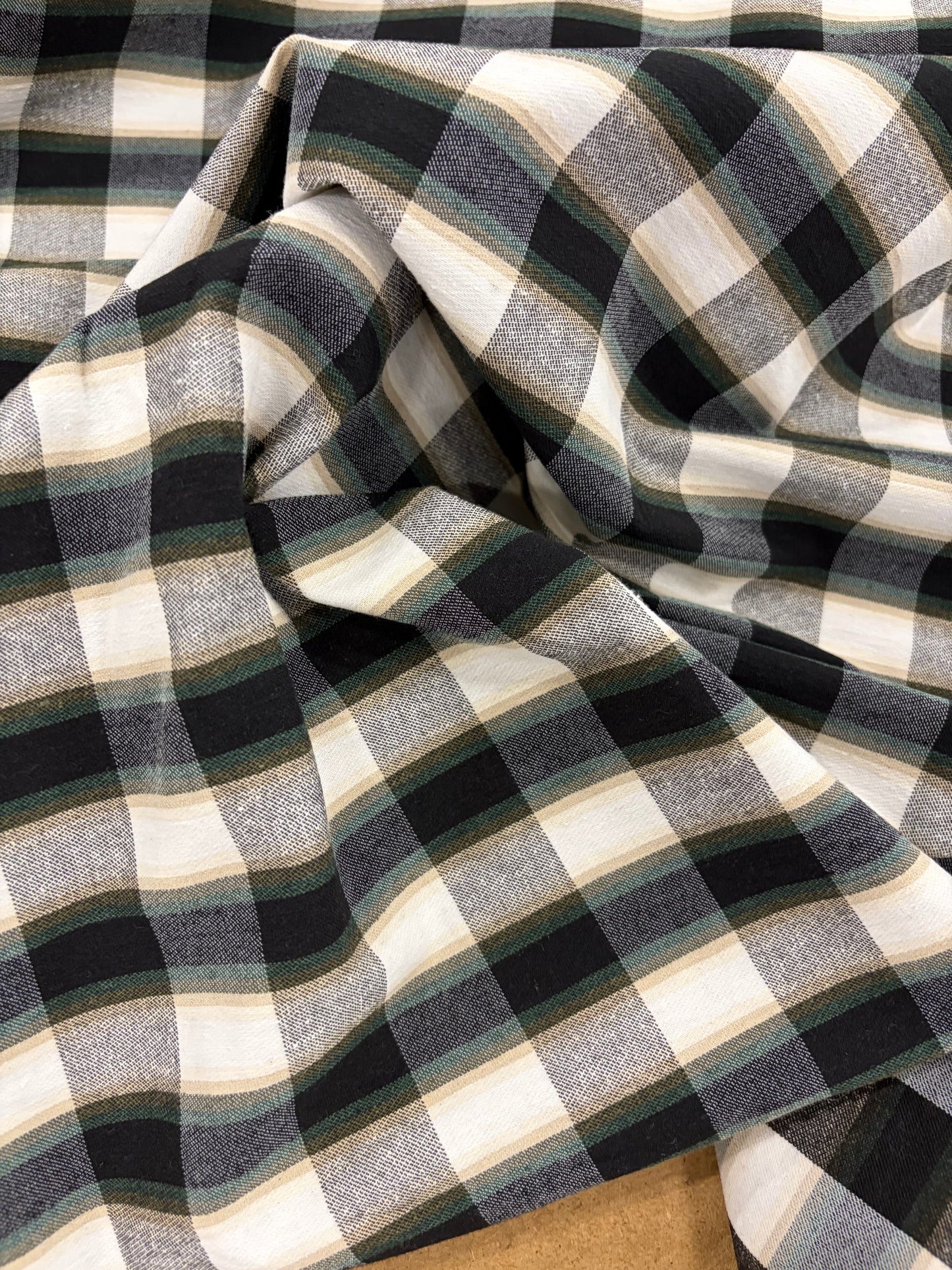 ZINO 021   checkered cotton bengaline