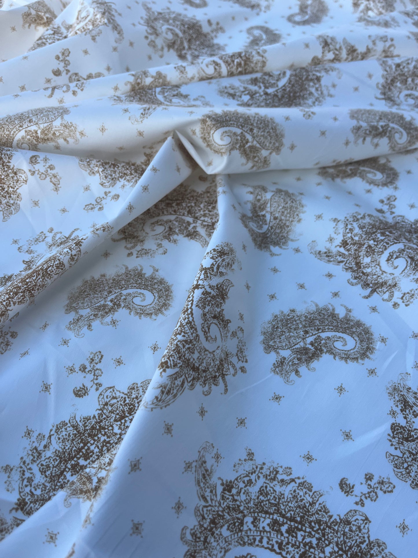 POLLY JANE 032 cotton satin stretch cashemere print