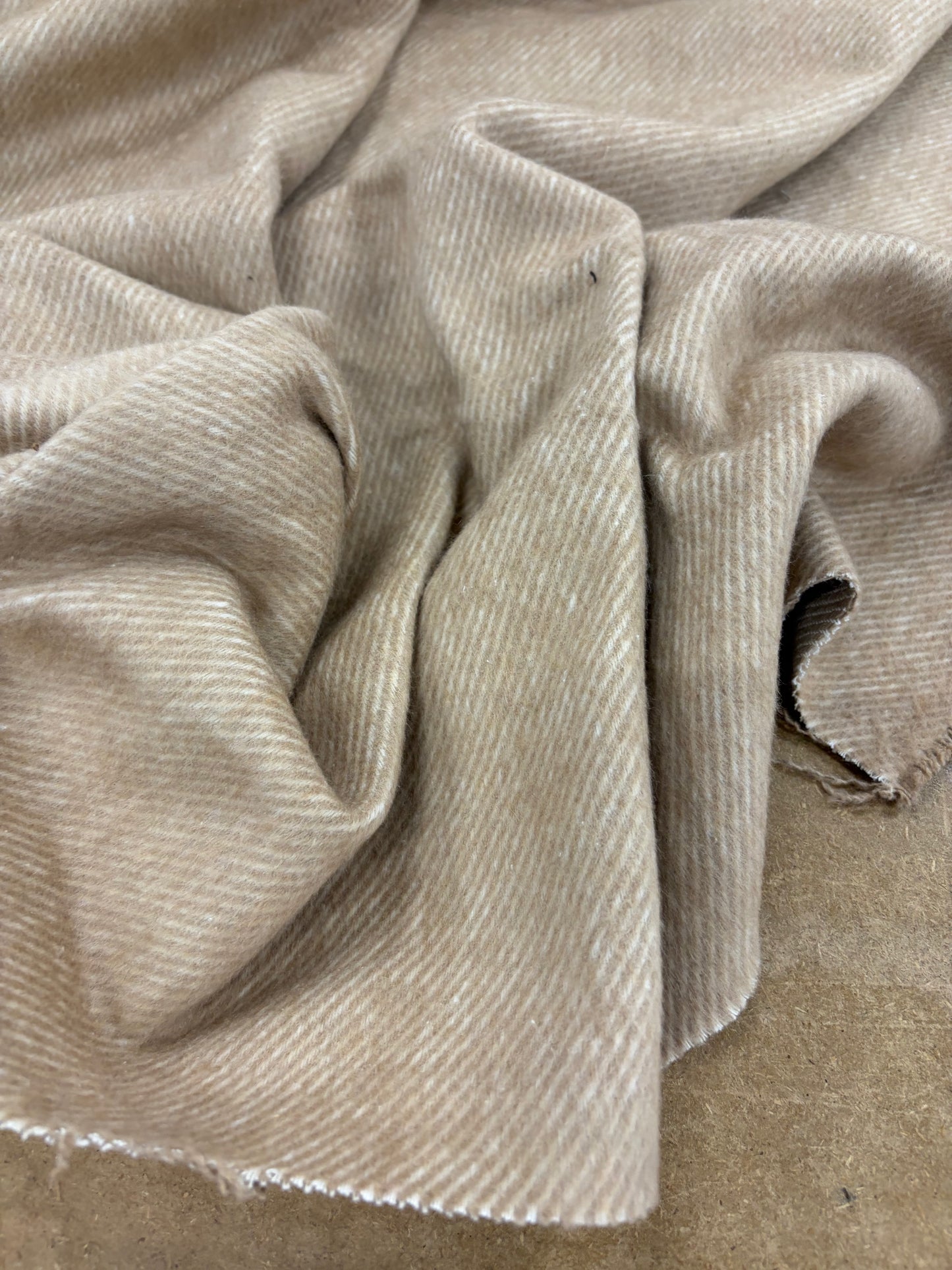 ZINO 022 heavy wool blend tricotine coat fabric