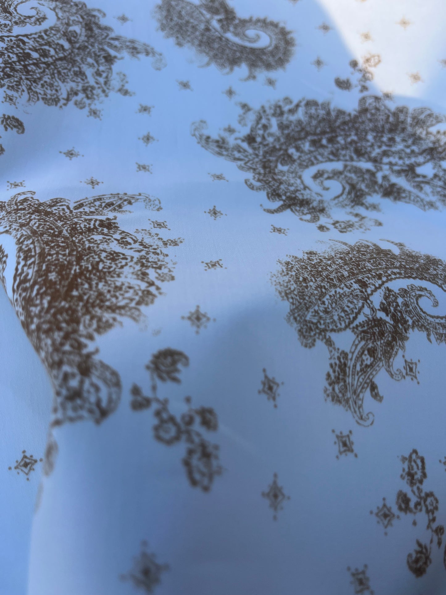 POLLY JANE 032 cotton satin stretch cashemere print