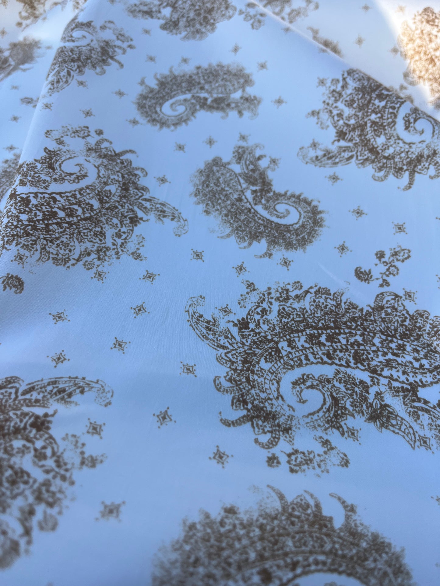 POLLY JANE 032 cotton satin stretch cashemere print