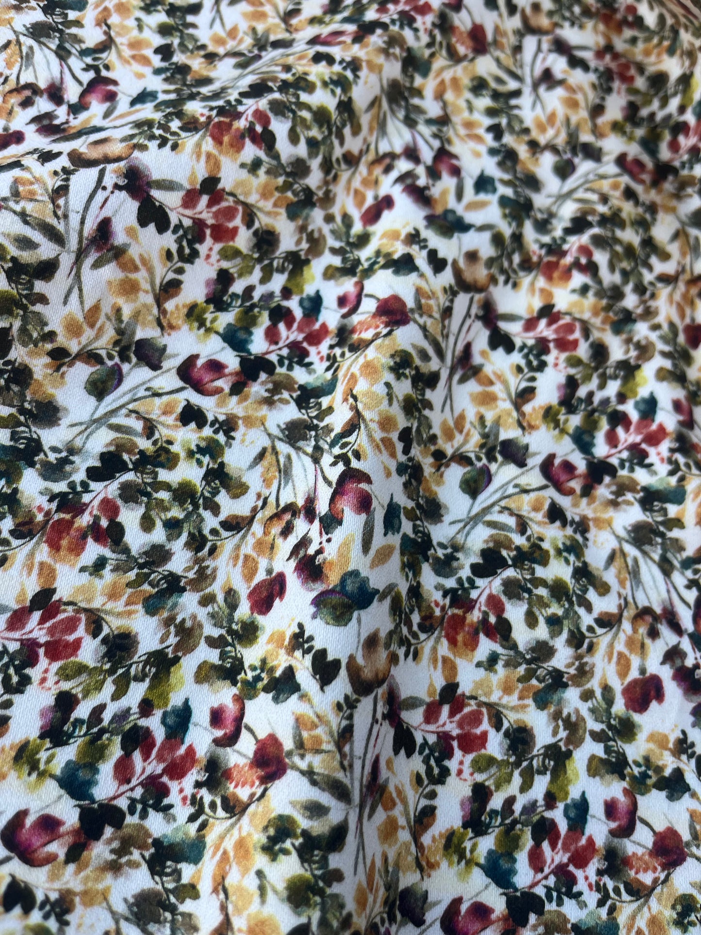 POLLY JANE 033 cotton satin stretch flowerfield