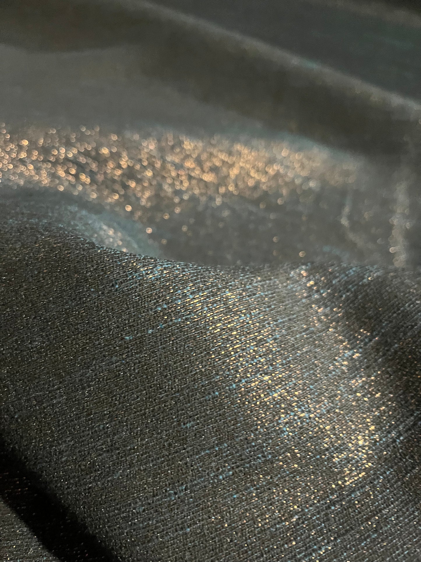JOSIANE 001 cotton stretch jacquard navy/gold