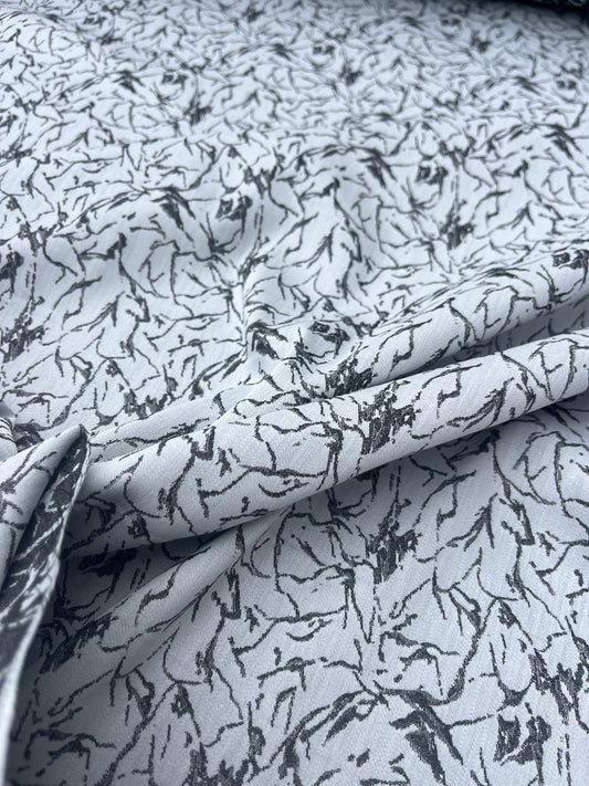Hélène 030 super stretch jacquard grey/black