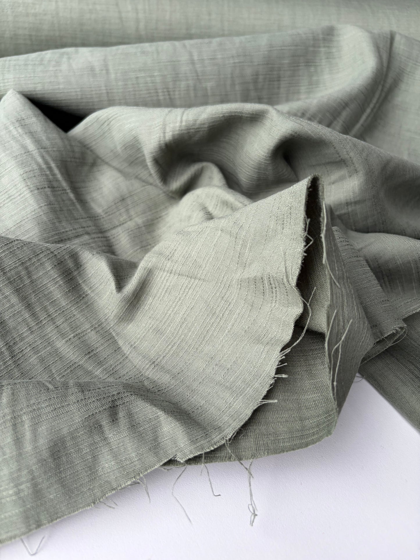 BRUCE 002 viscose linen khaky