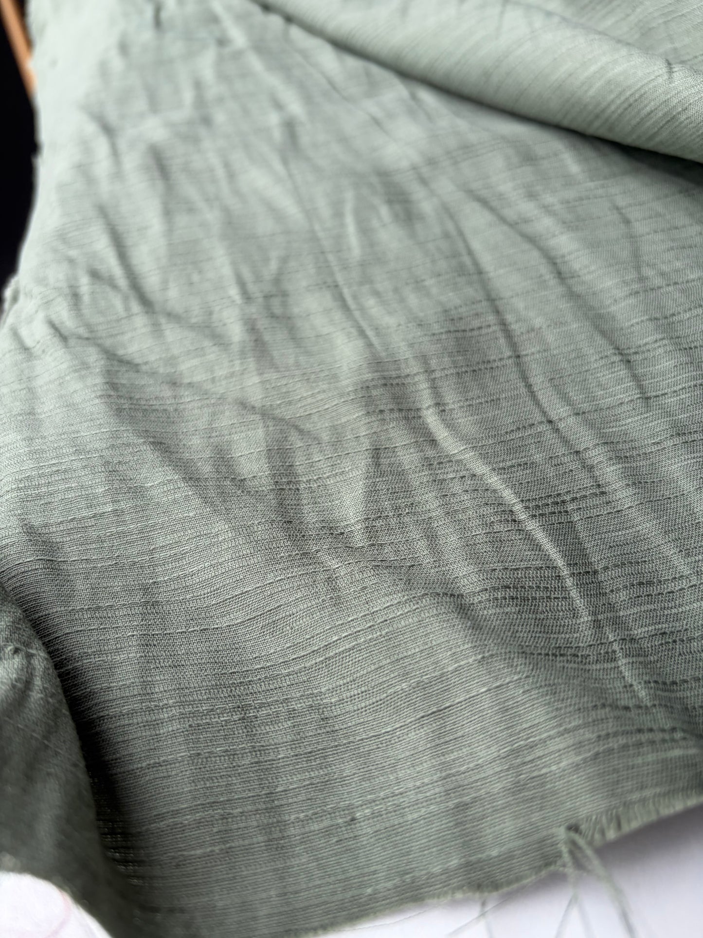 BRUCE 002 viscose linen khaky