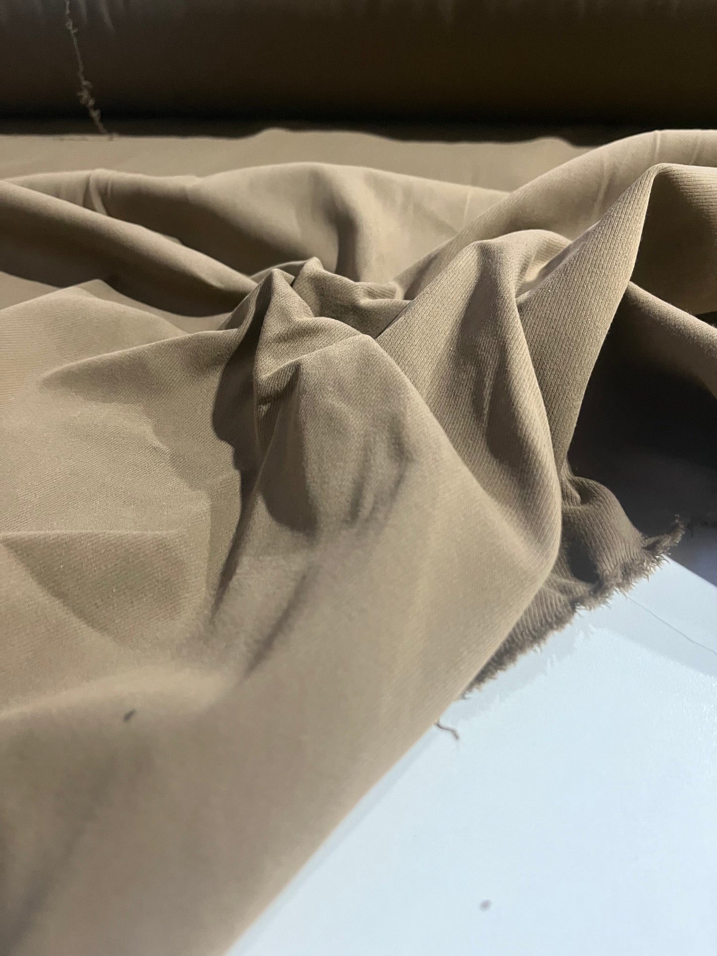 PC JOSIANE 003 heavy cotton twill tabac