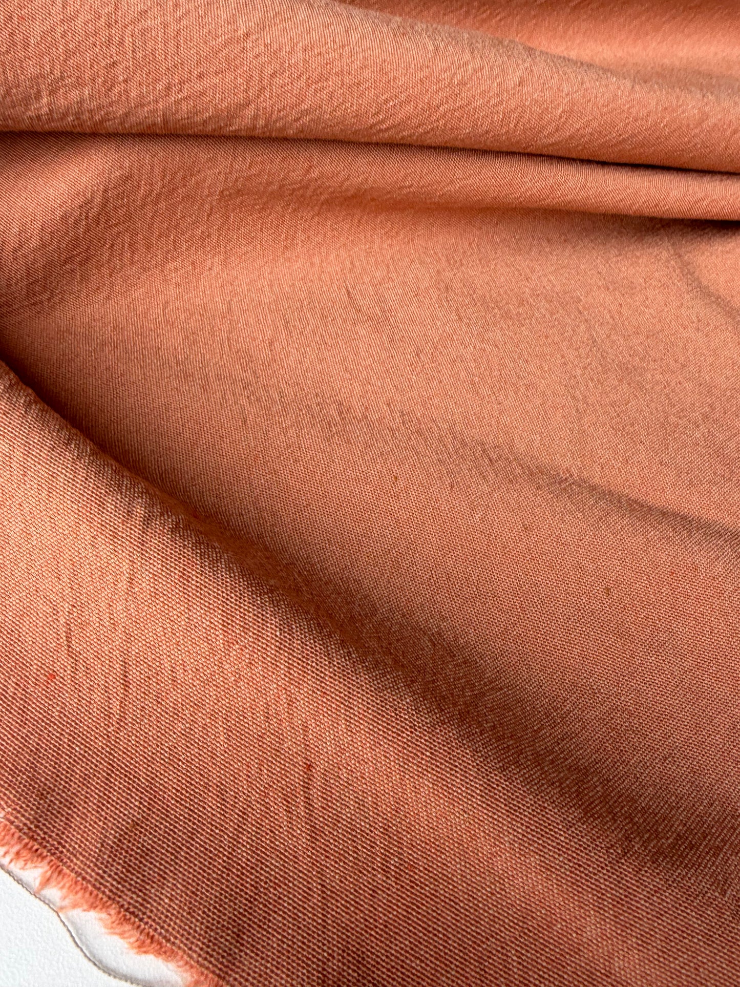 BRUCE 004 washed 100% linen brique colour
