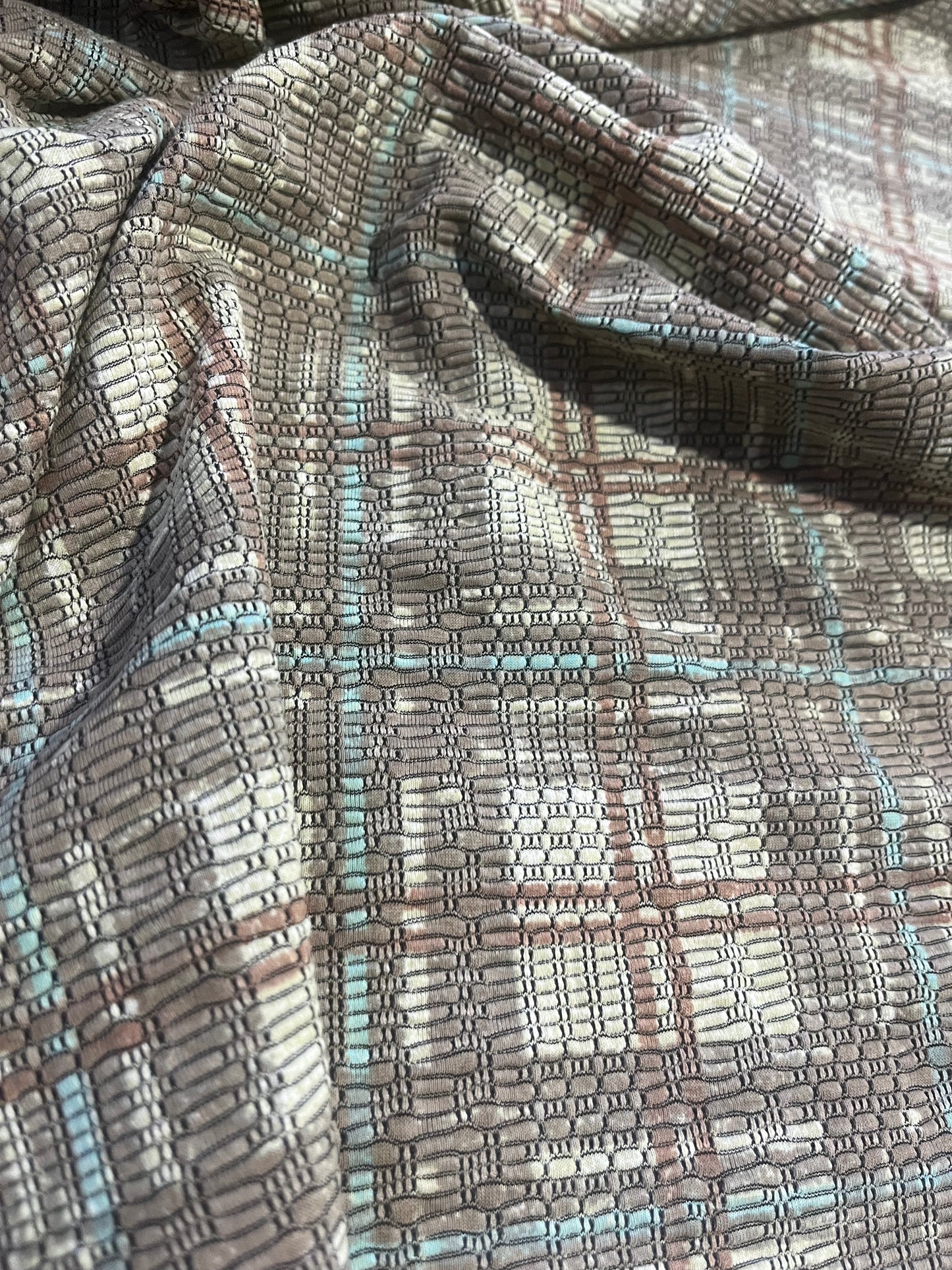 JANE 015 jersey jacquard taupe/sand