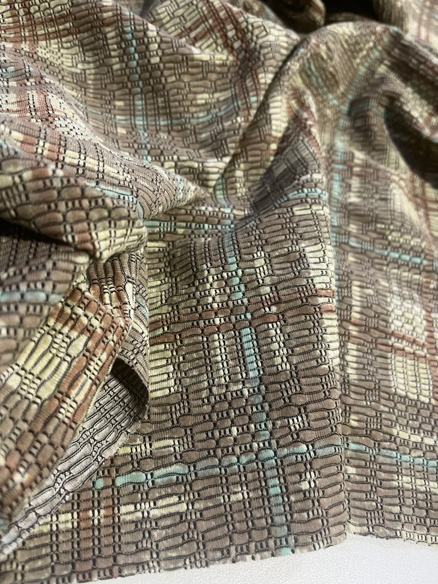 JANE 015 jersey jacquard taupe/sand