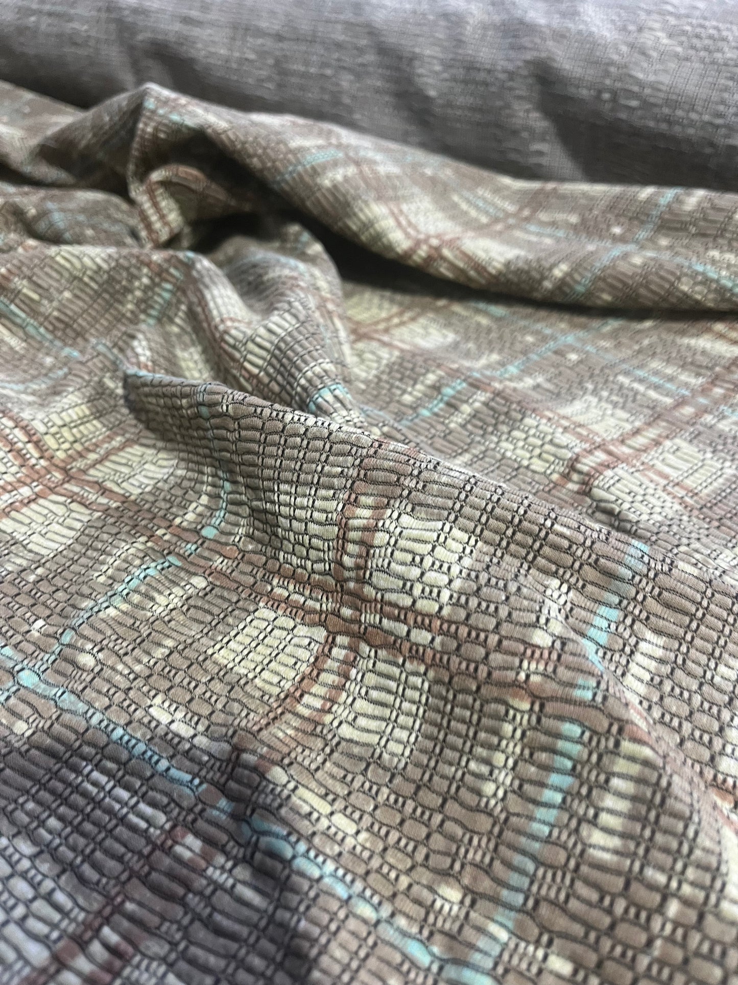 JANE 015 jersey jacquard taupe/sand