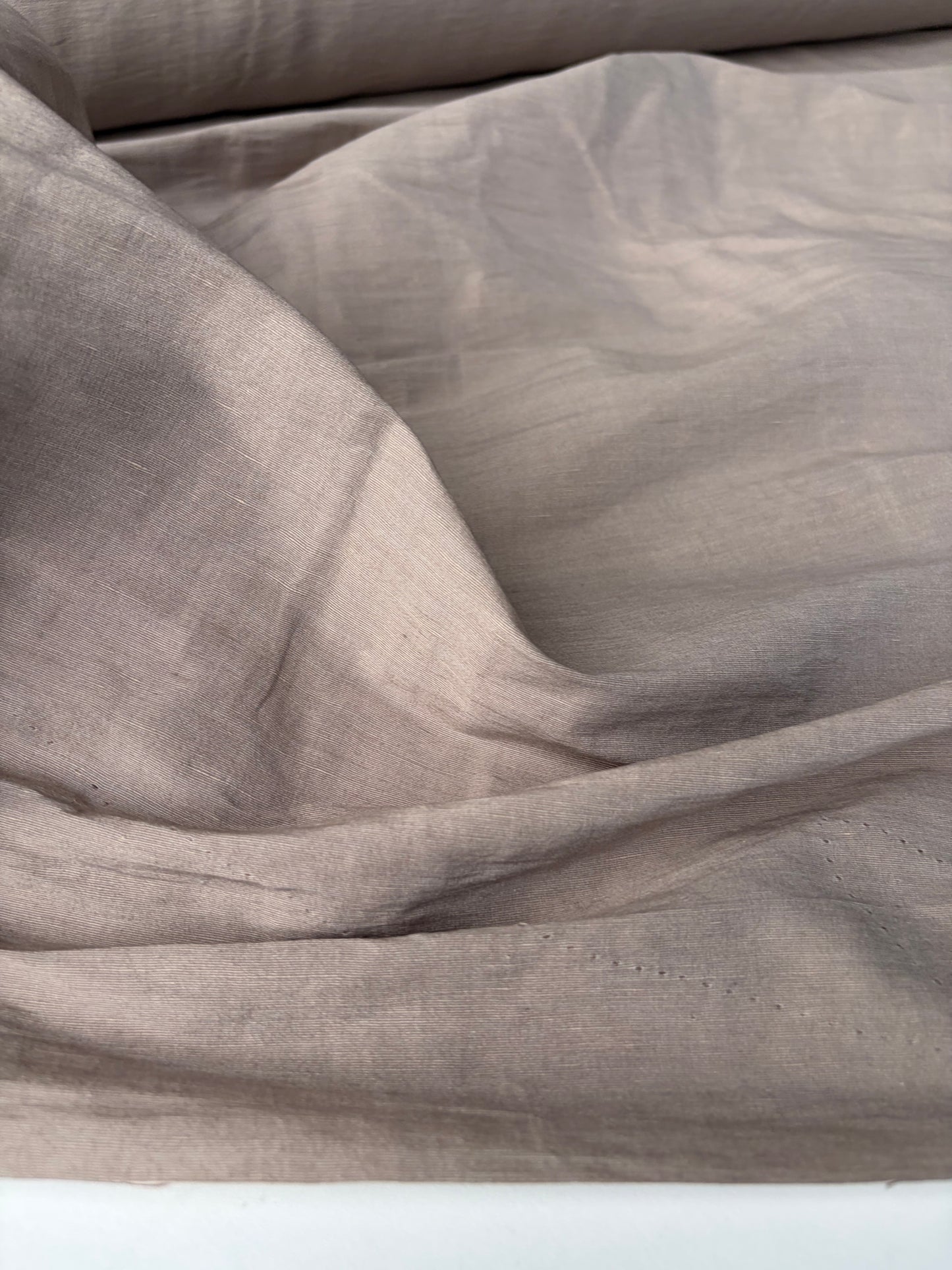 BRUCE 007 viscose linen stretch taupe colour