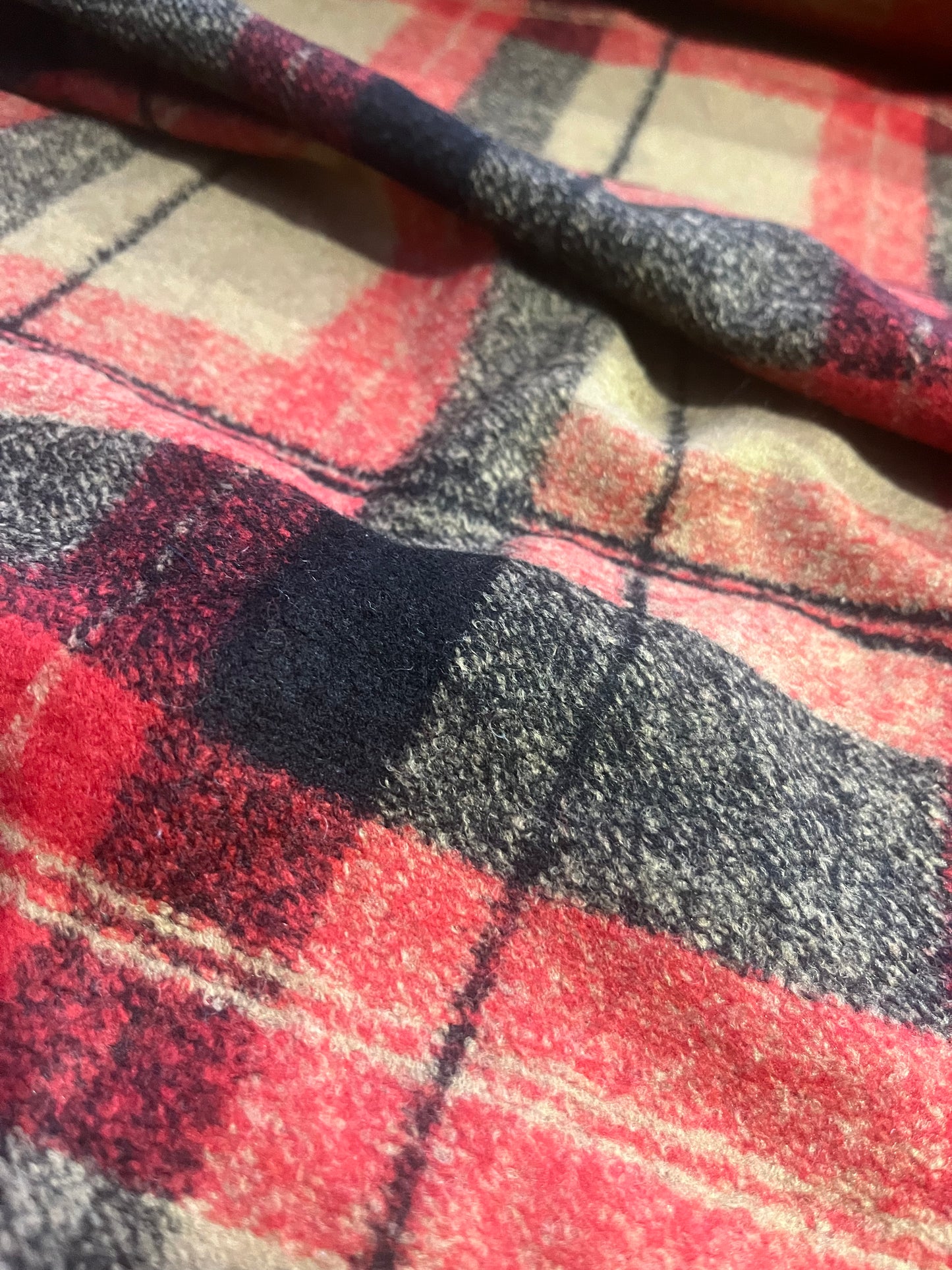 JANE 017 heavy Wool jersey check