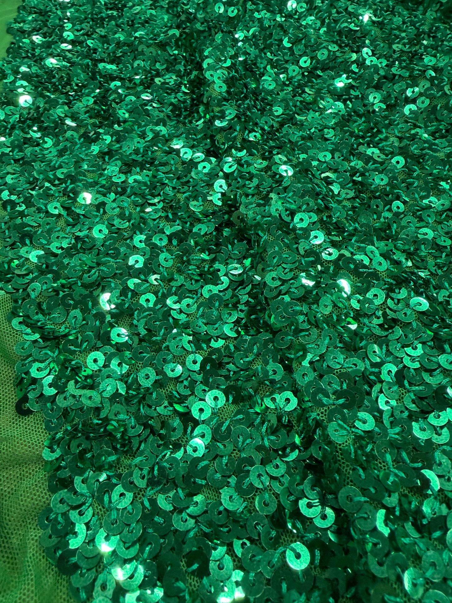 VIC 003 mesh sequins green