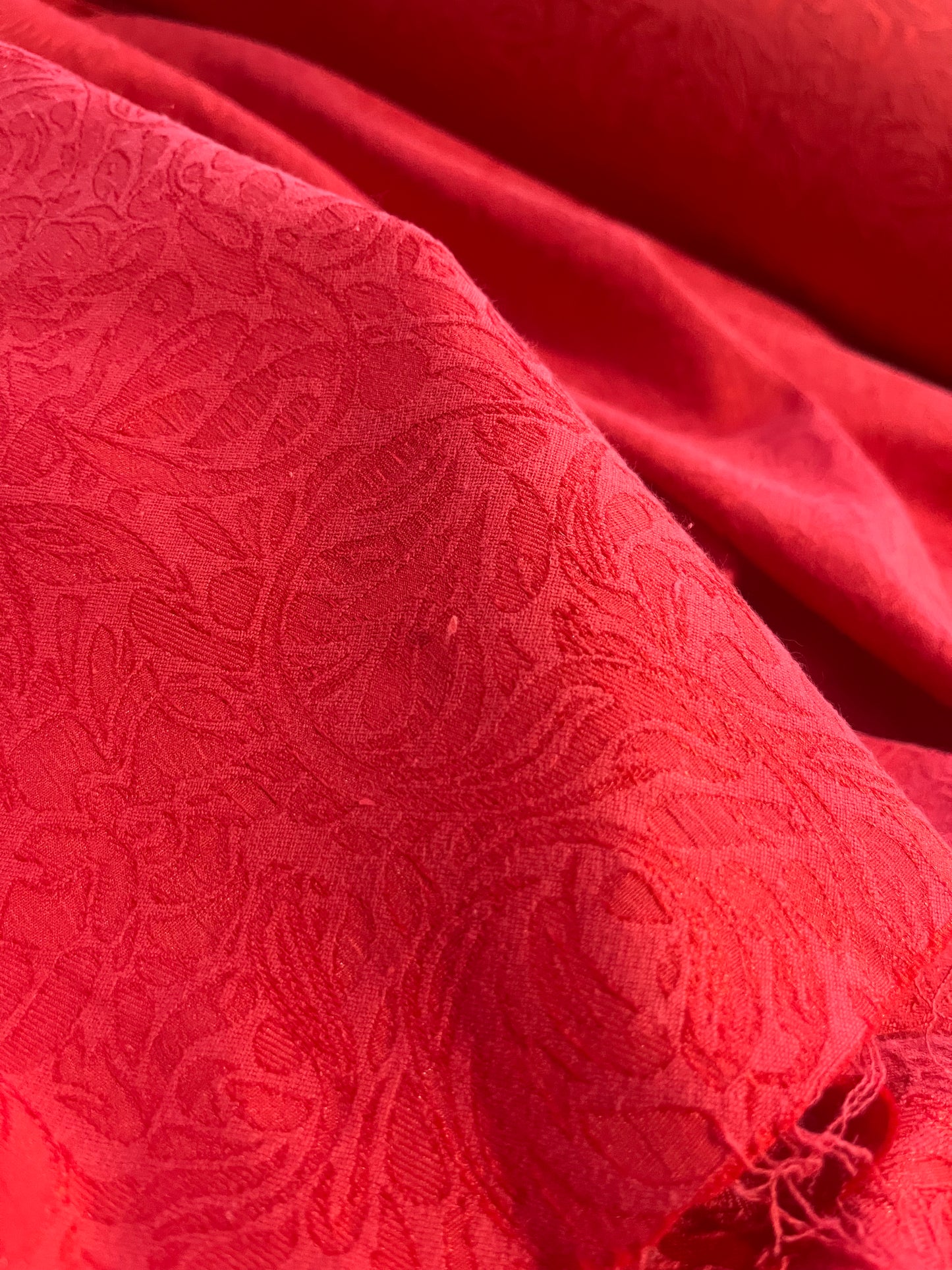 JANE 018 cotton stretch jacquard red roses