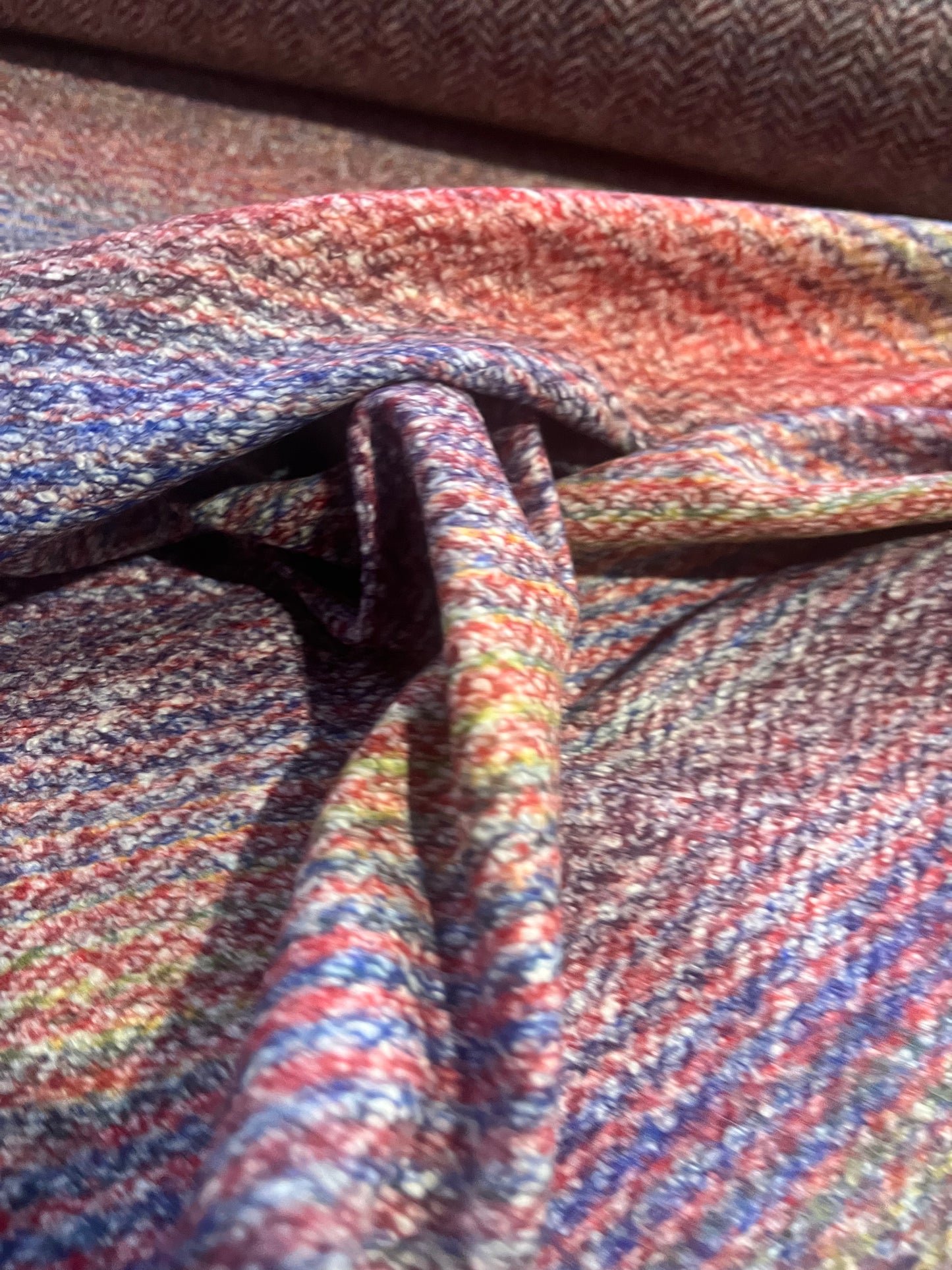 JANE 019 heavy Wool jersey stripes