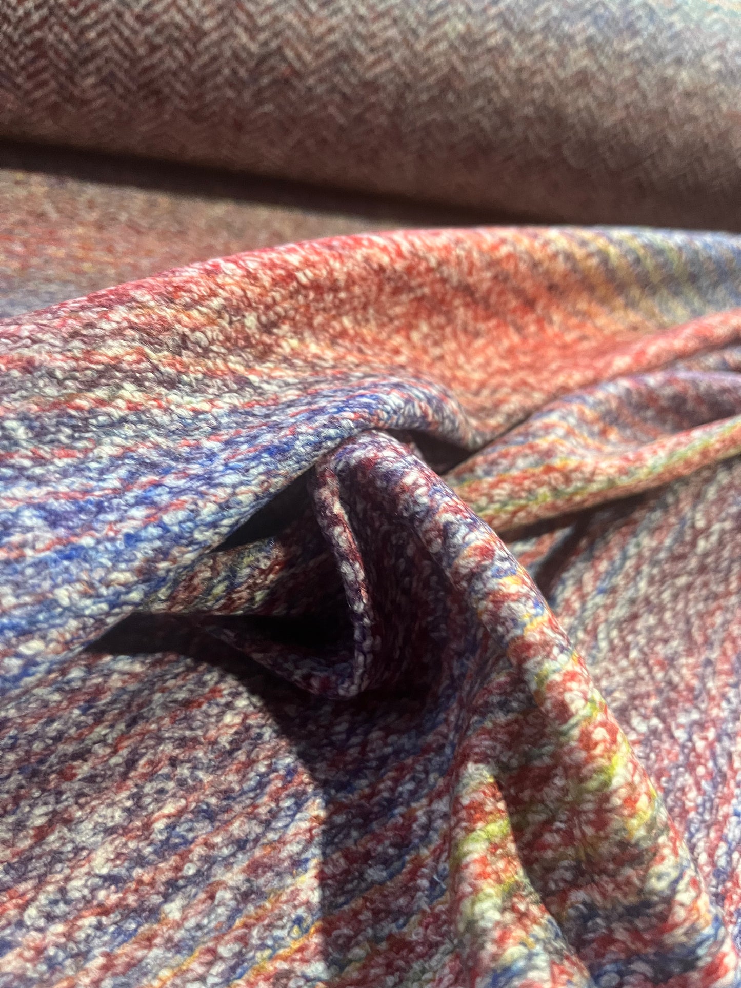 JANE 019 heavy Wool jersey stripes