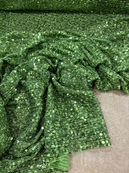 VIC 005 mesh sequins khaky