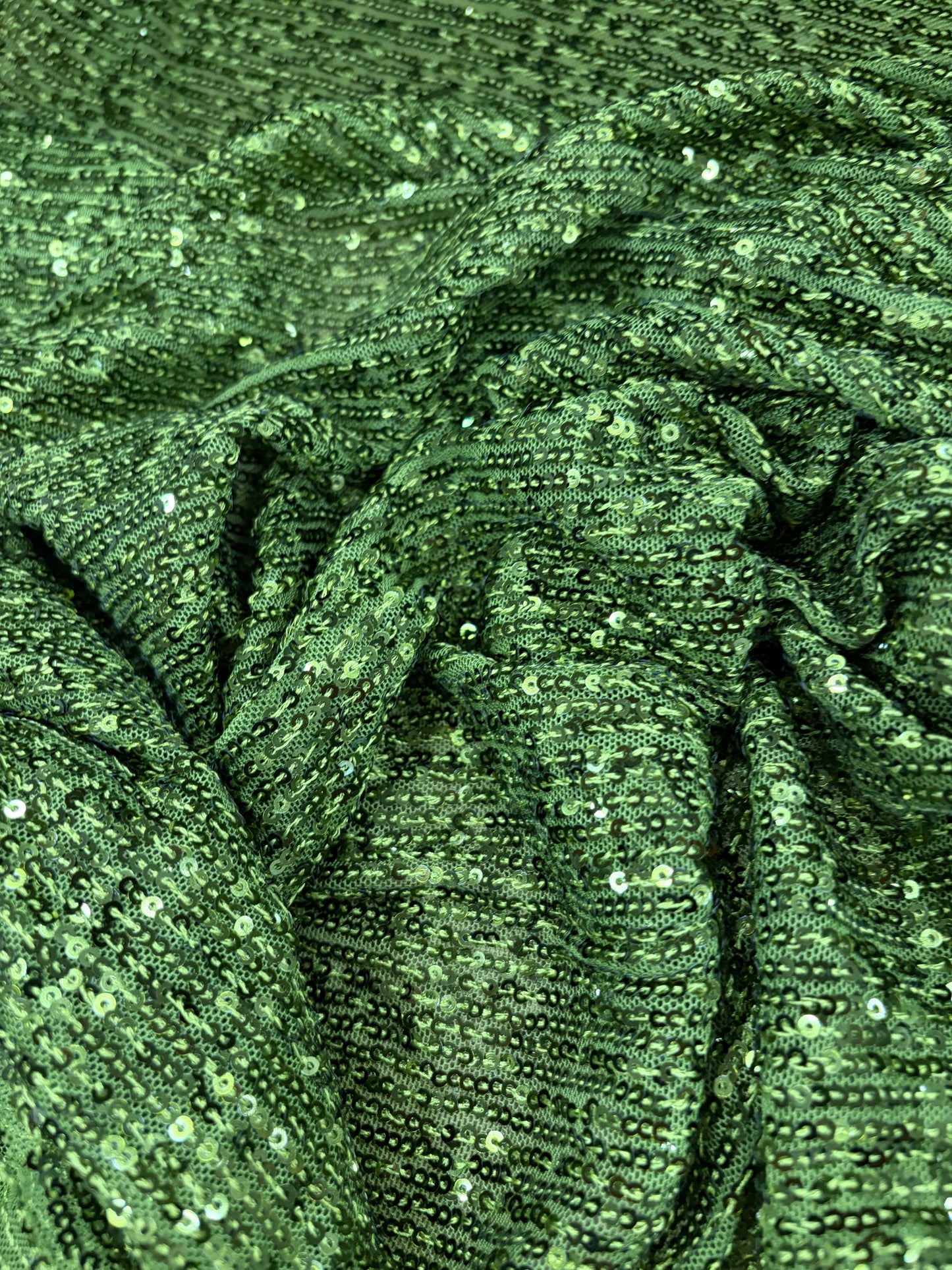 VIC 005 mesh sequins khaky