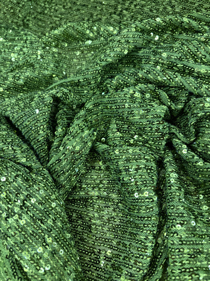 VIC 005 mesh sequins khaky
