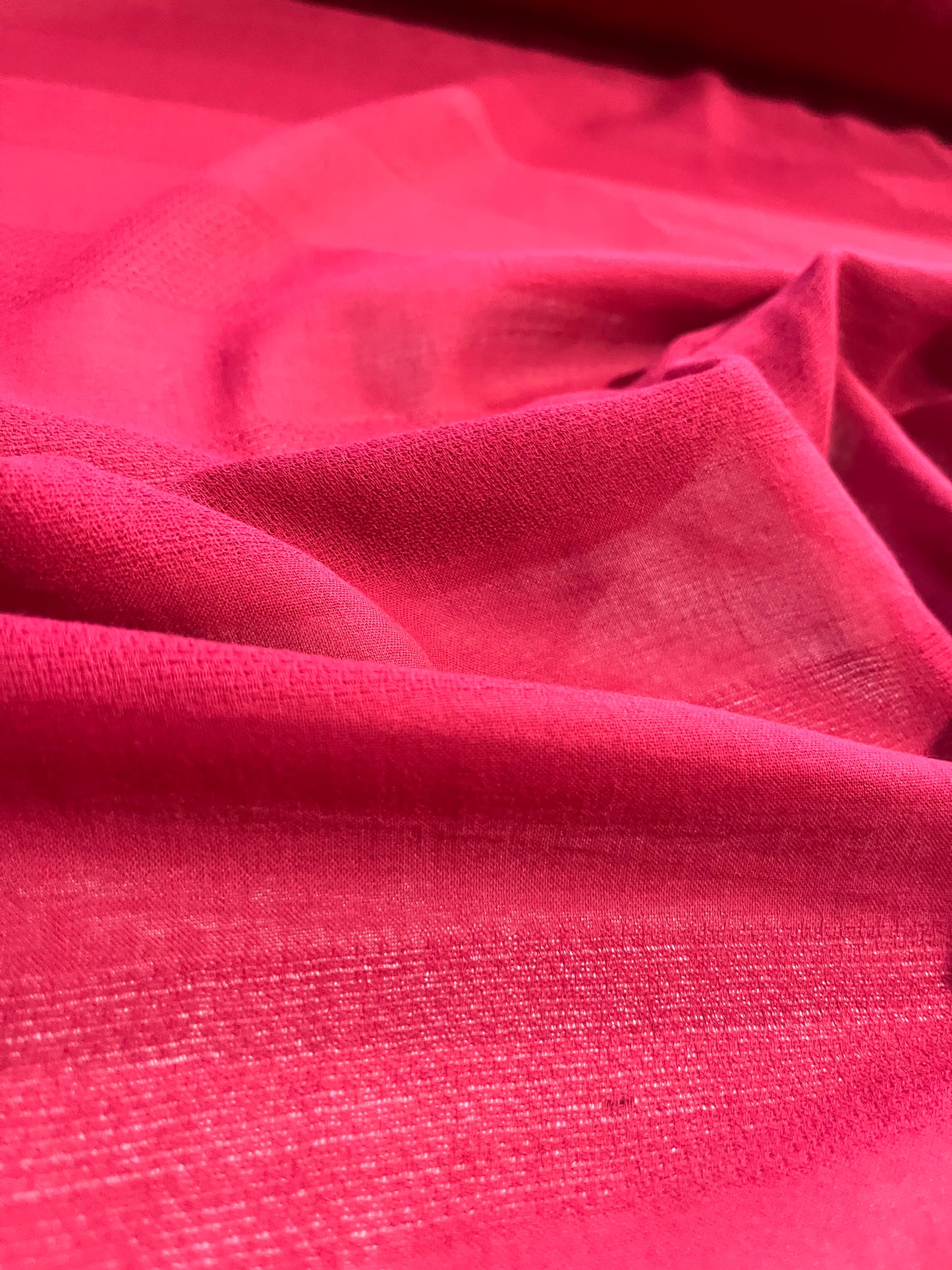 JANE 020 Gauze jacquard stripe burgundy