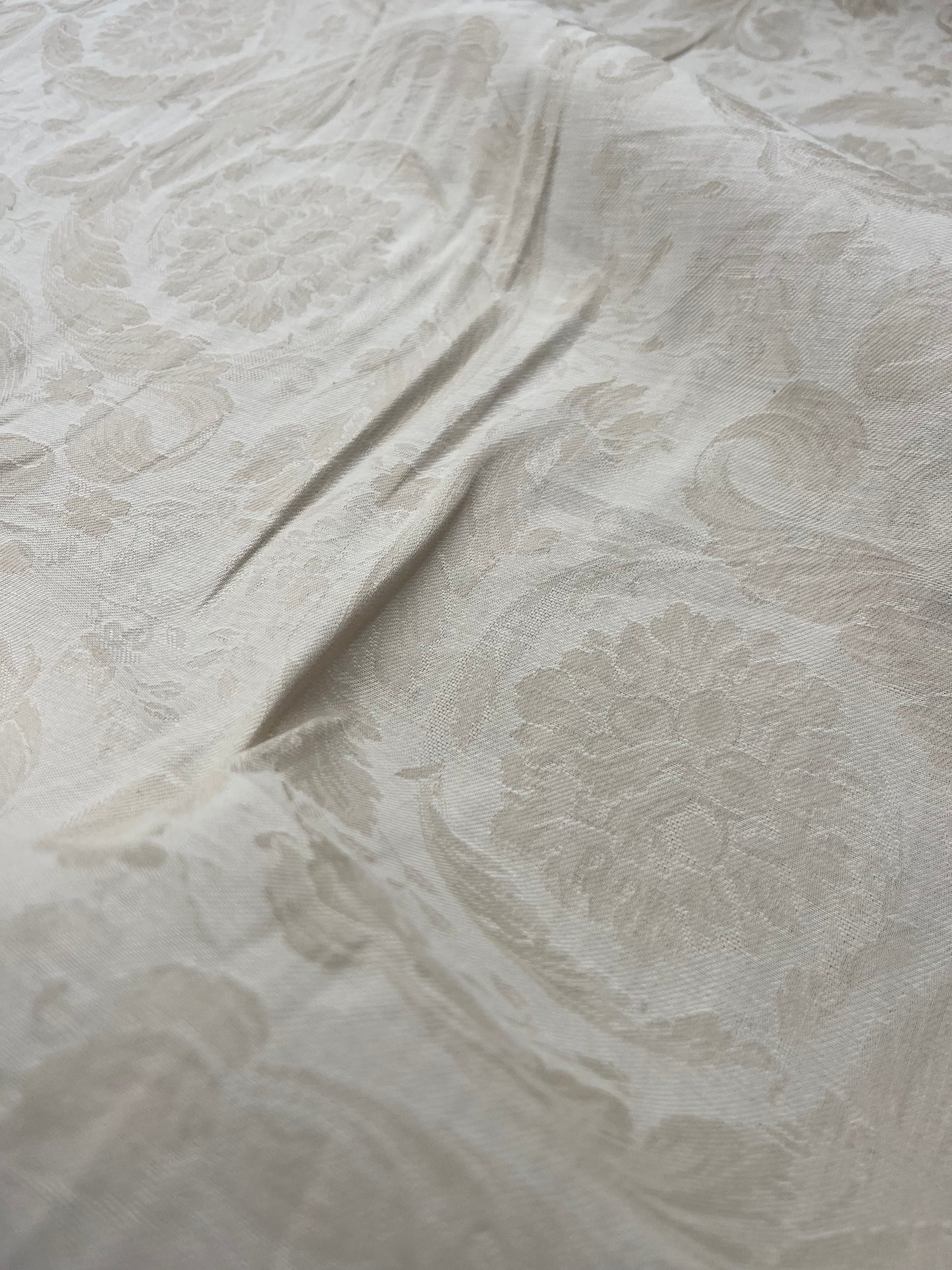 Hélène 041 midweight cotton/linen jacquard sand