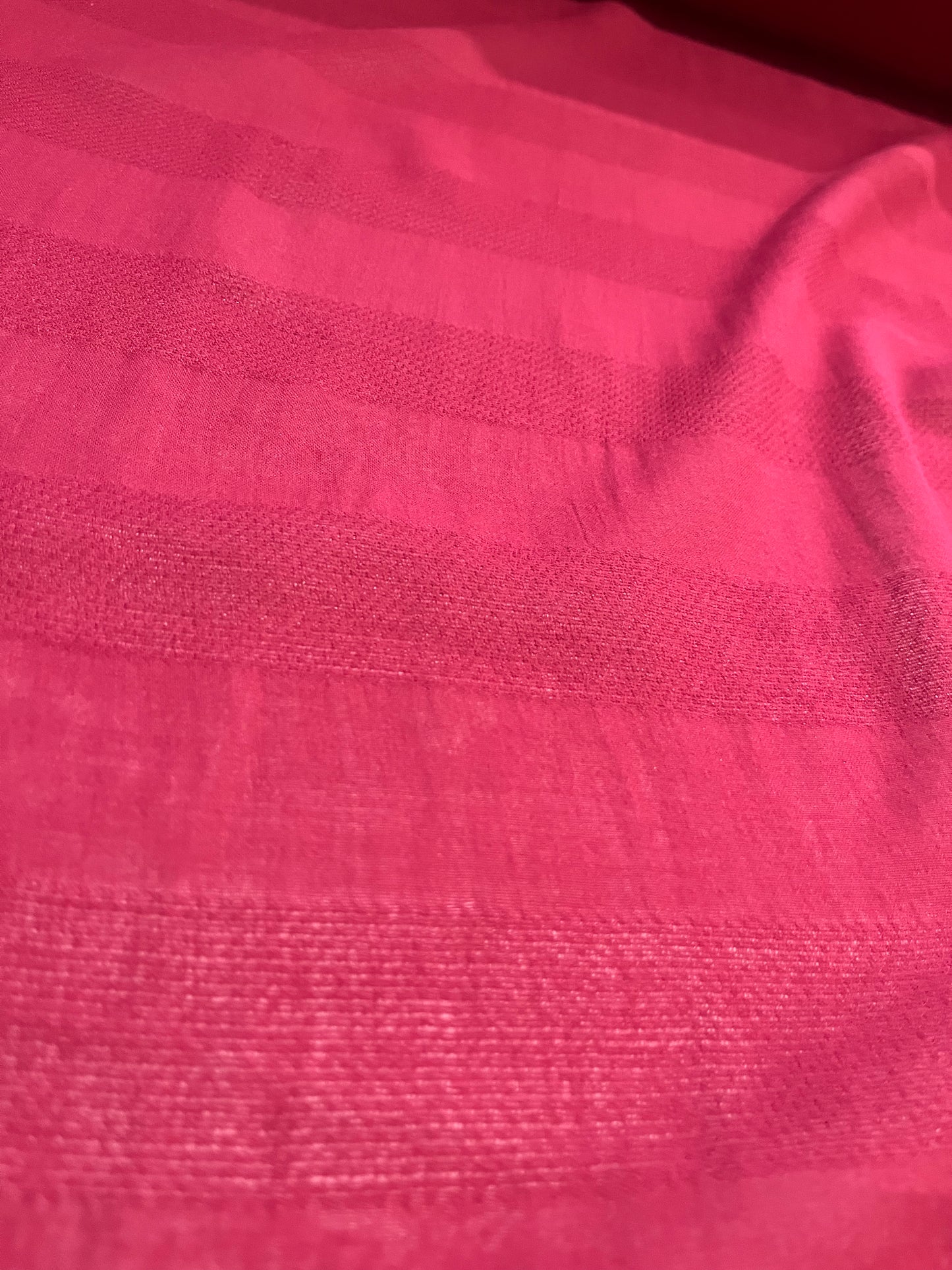 JANE 020 Gauze jacquard stripe burgundy