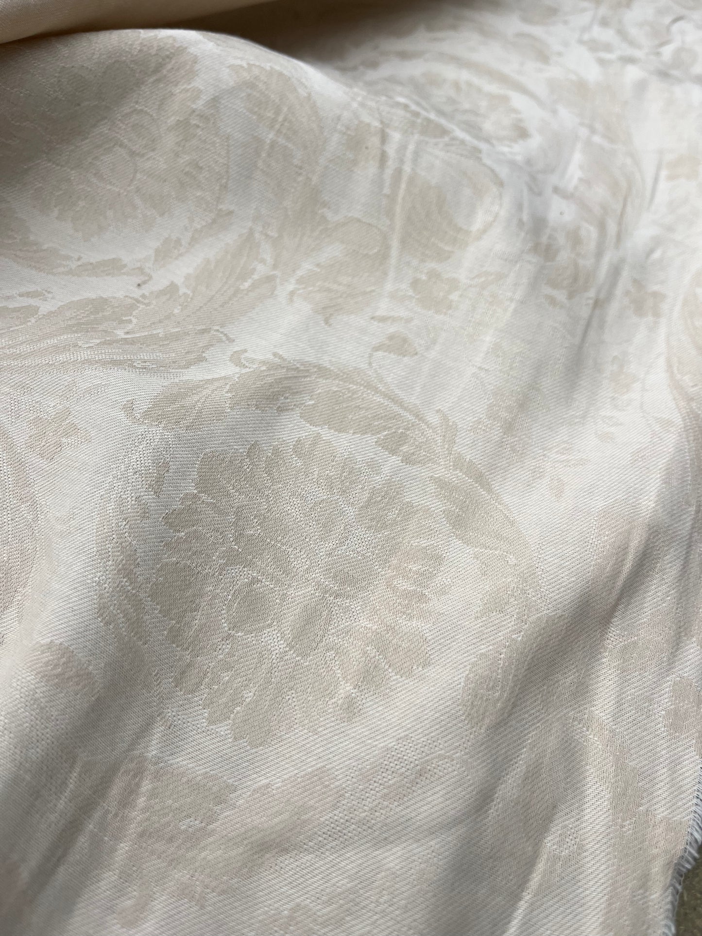 Hélène 041 midweight cotton/linen jacquard sand