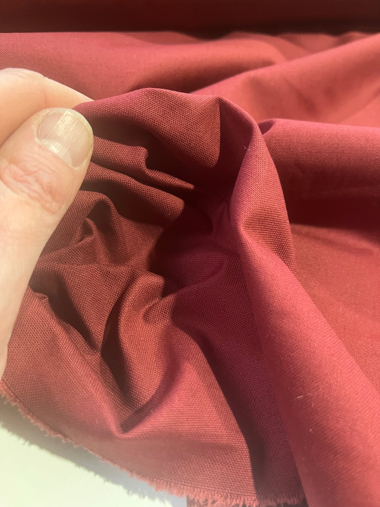 JANE 021 canvas stretch burgundy