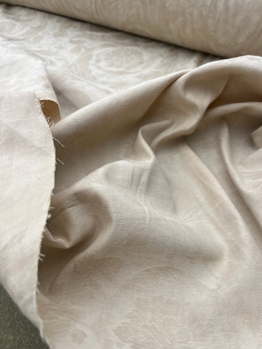 Hélène 041 midweight cotton/linen jacquard sand