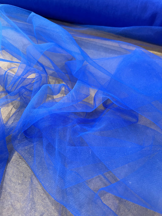tulle stretch bic blue