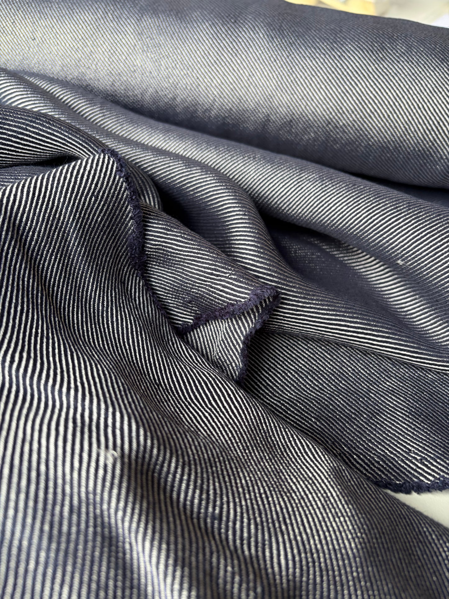 BRUCE 015 colourwoven heavy tricotine denim