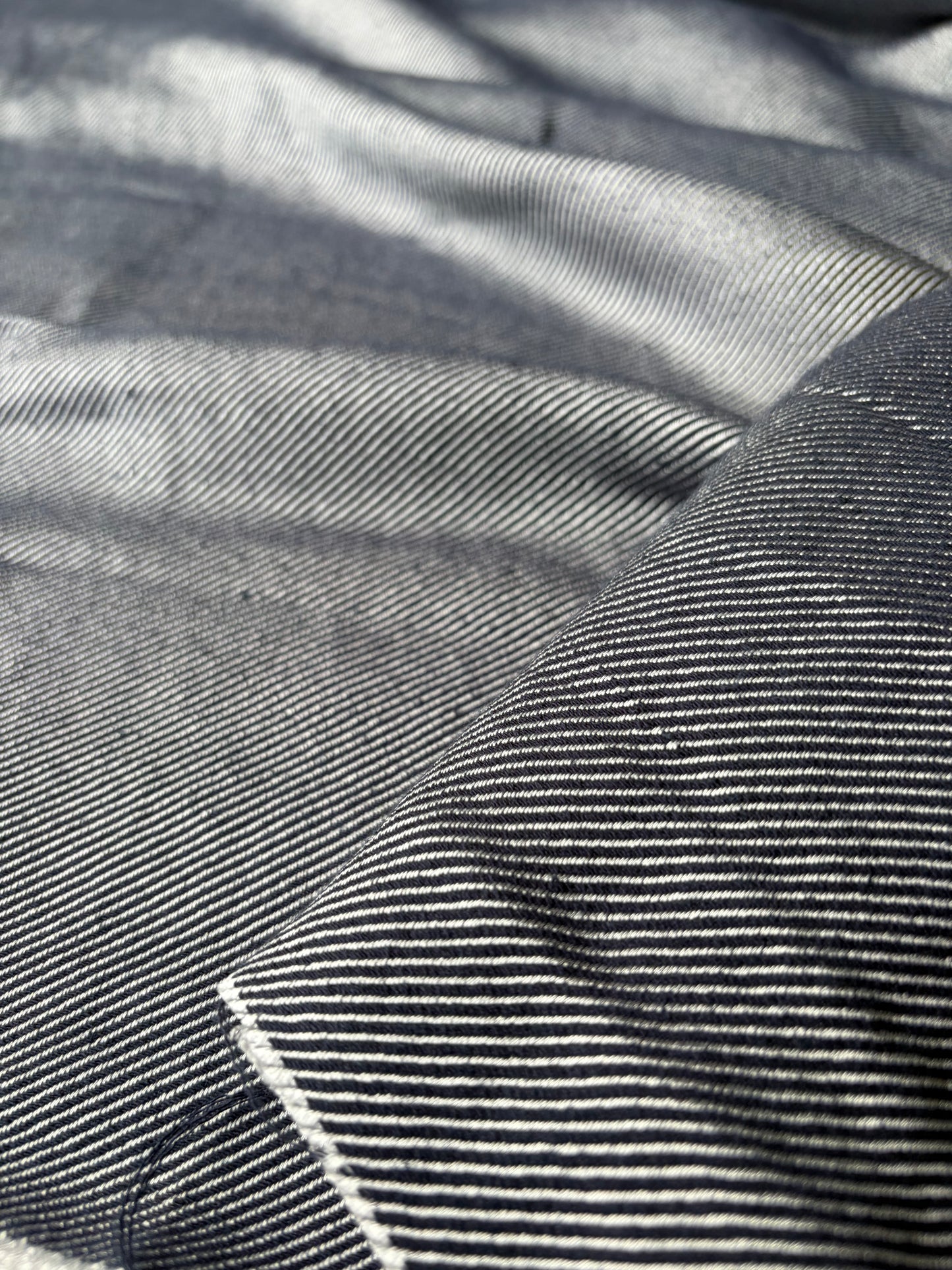 BRUCE 015 colourwoven heavy tricotine denim