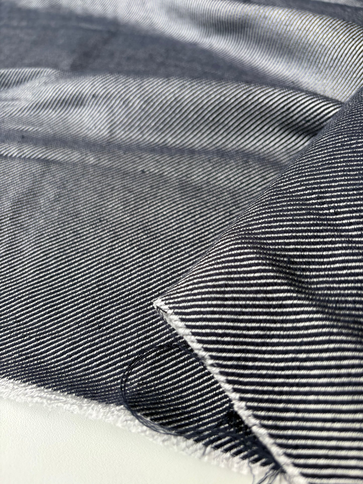 BRUCE 015 colourwoven heavy tricotine denim