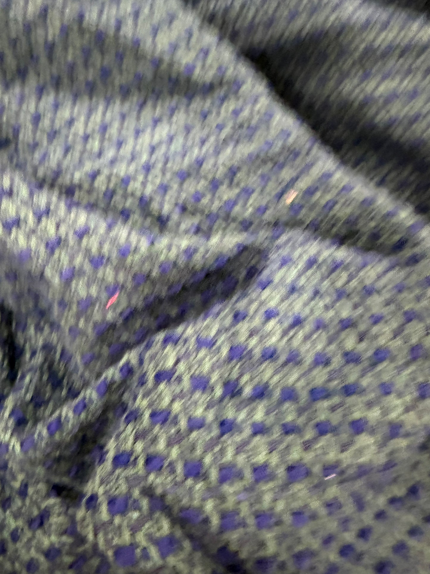 VIC 010 cotton tweed jacquard oblue