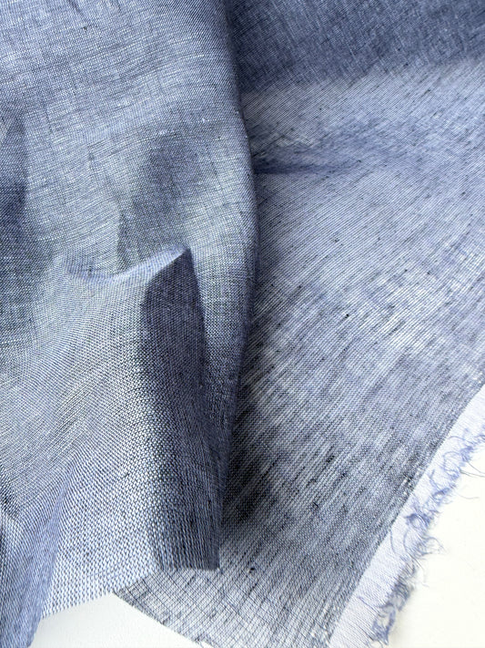 BRUCE 017 linen gaze indigo