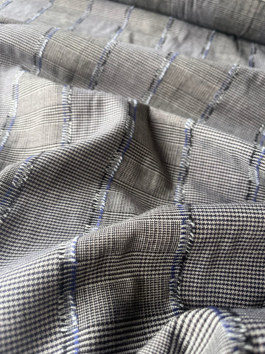 JOSIANE 015 check with fil coupé stripes