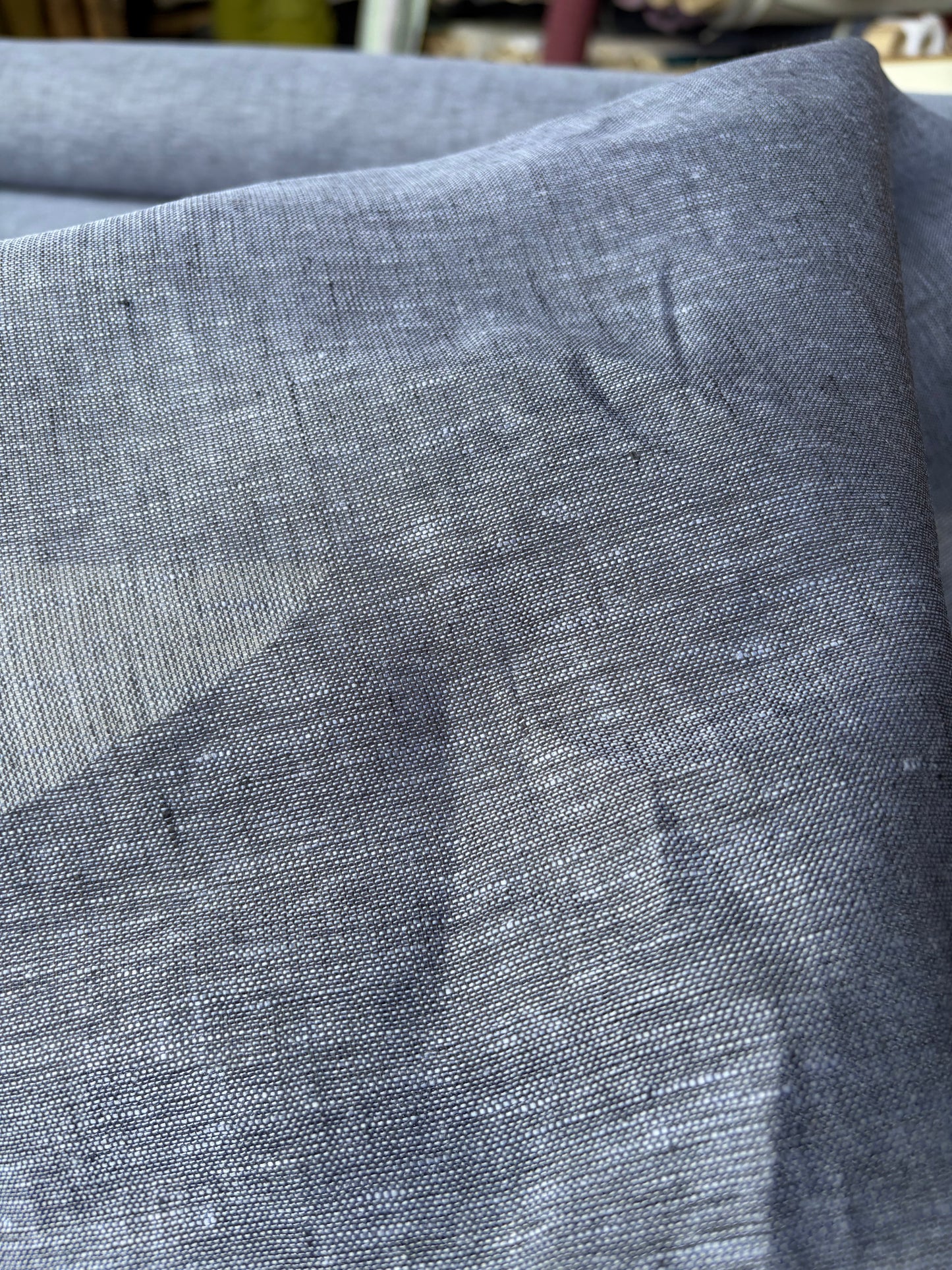 BRUCE 017 linen gaze indigo