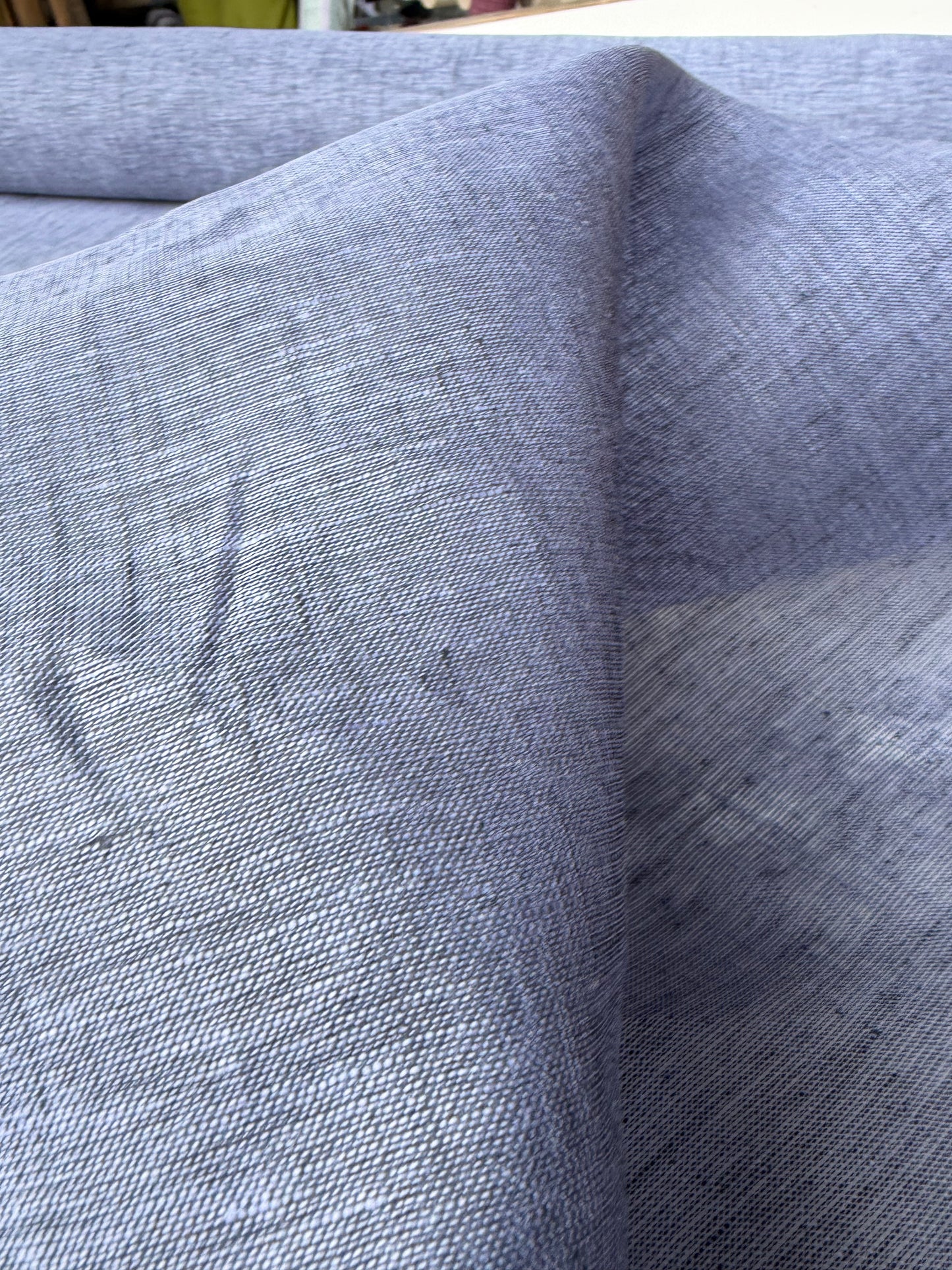 BRUCE 017 linen gaze indigo