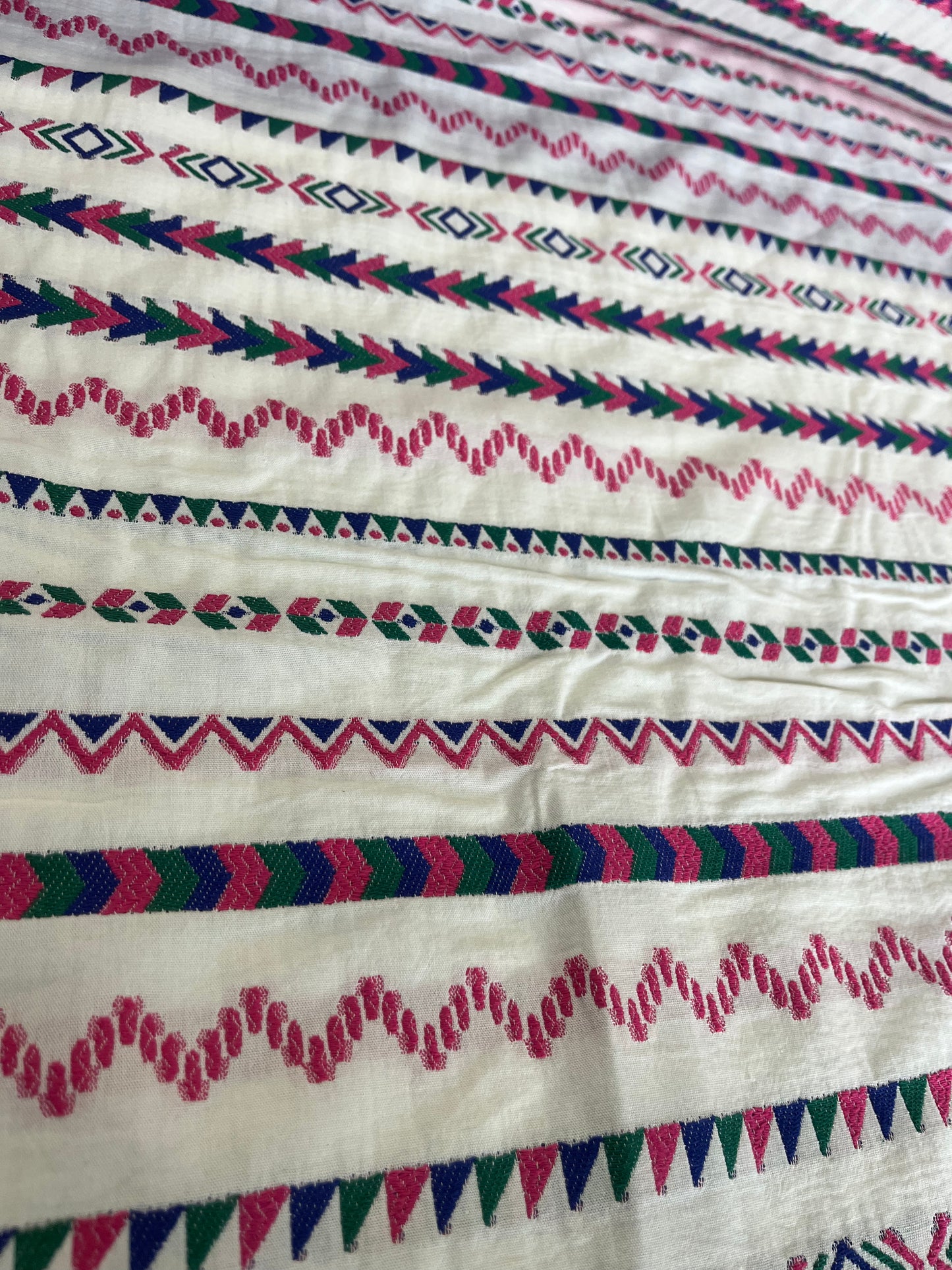 BAKU 004 cotton jacquard aztec design