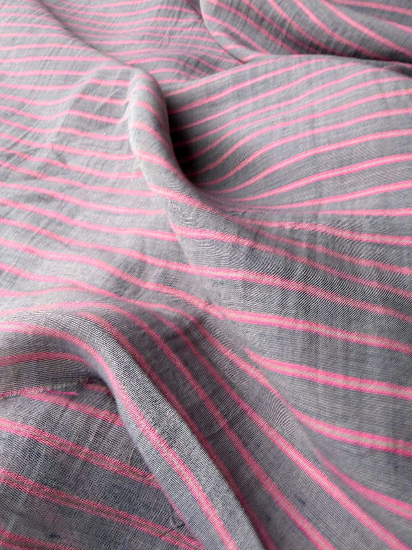 BRUCE 018 colourwoven polyamide voile stripes
