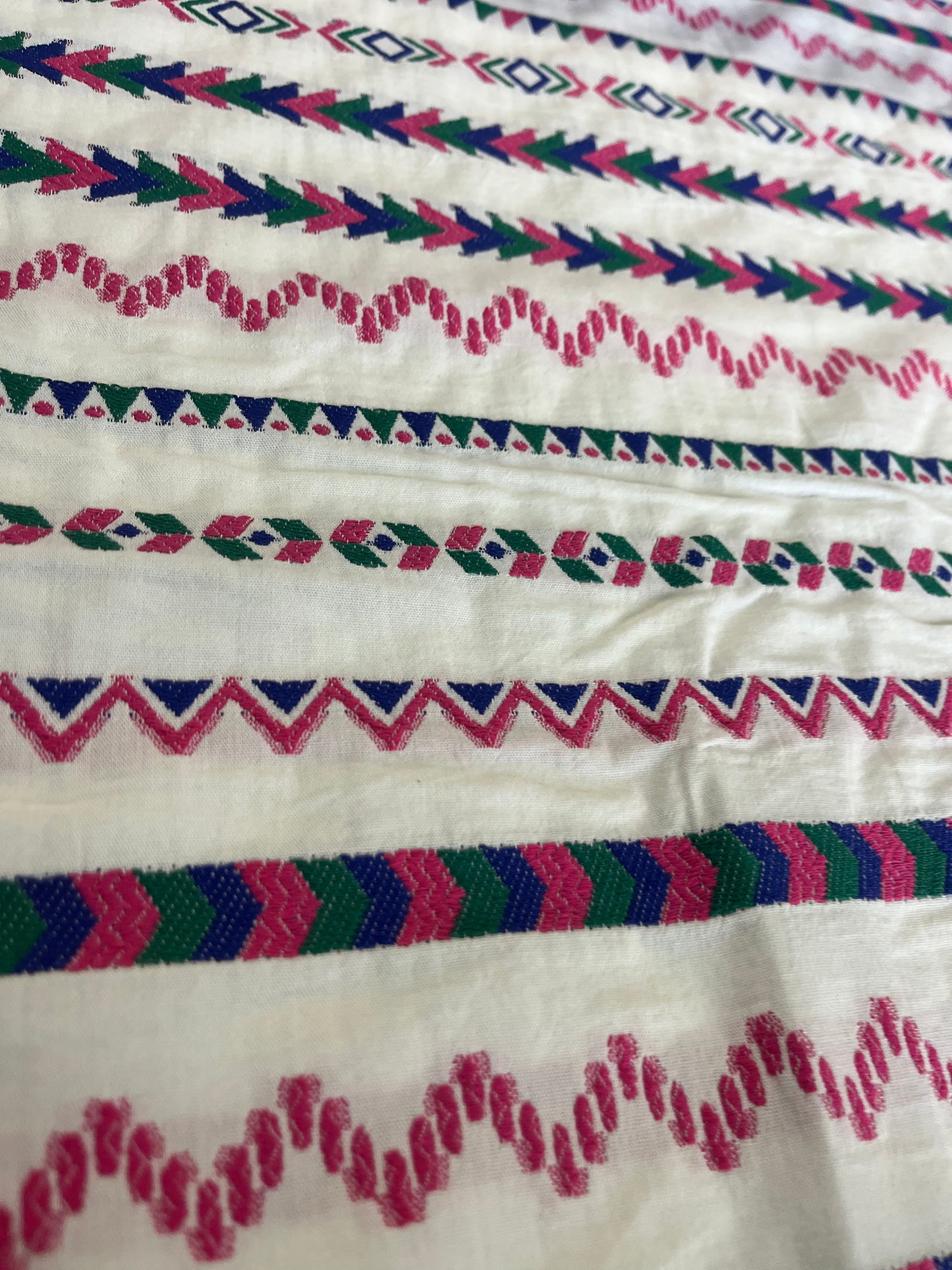 BAKU 004 cotton jacquard aztec design