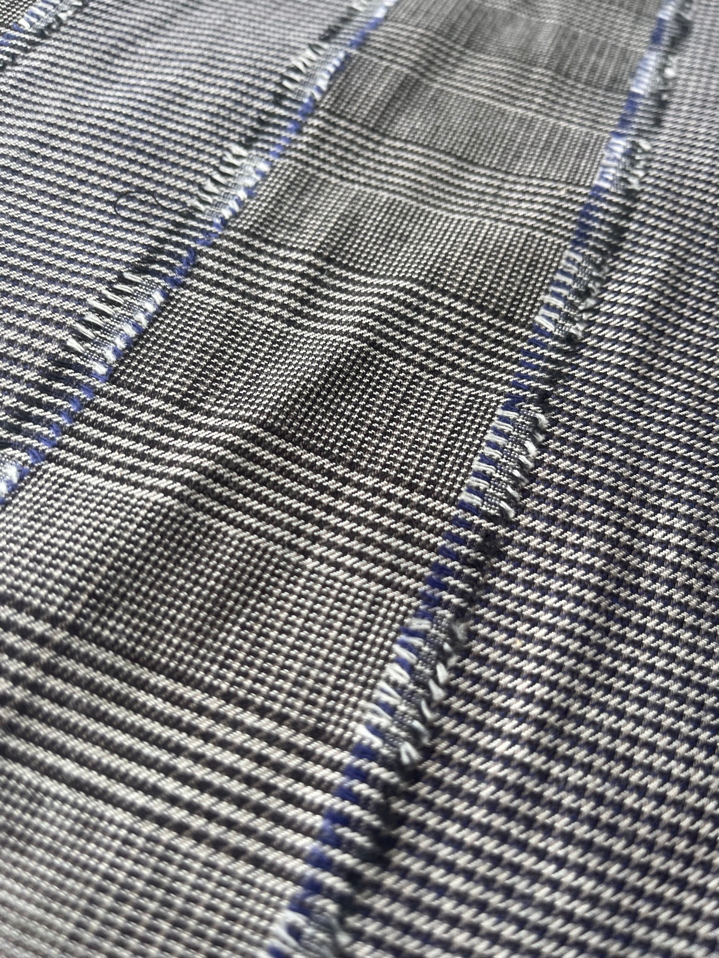 JOSIANE 015 check with fil coupé stripes