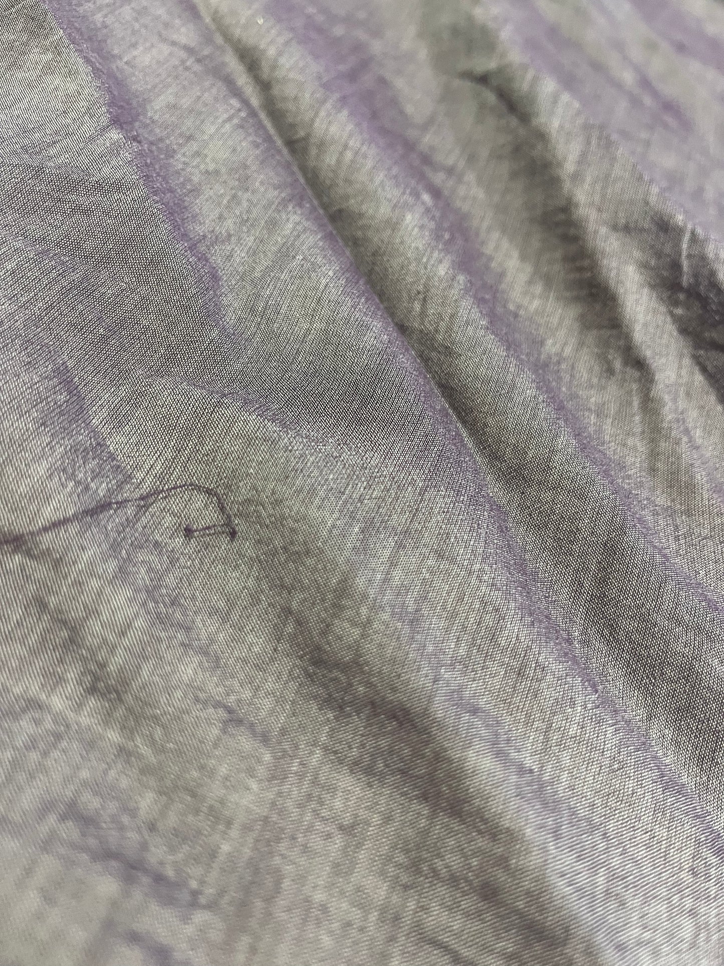 E01 voile colourwoven purple mélange