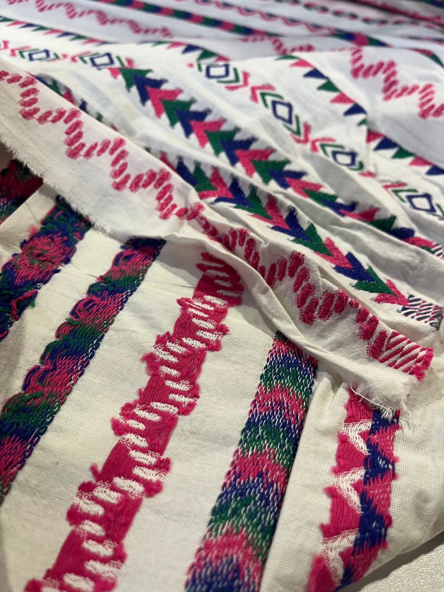 BAKU 004 cotton jacquard aztec design