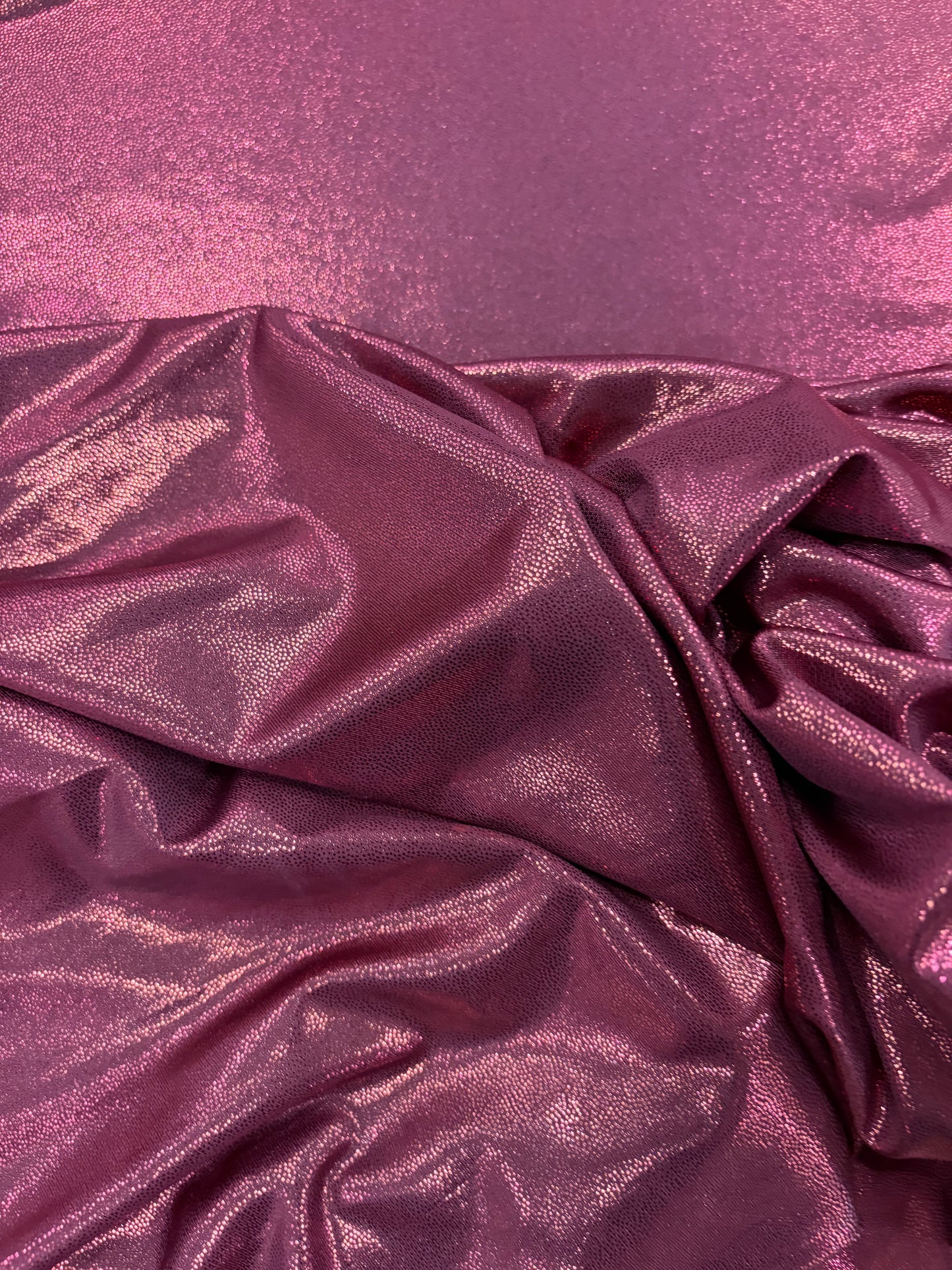 VIC 014 jersey crêpe foil print burgundy